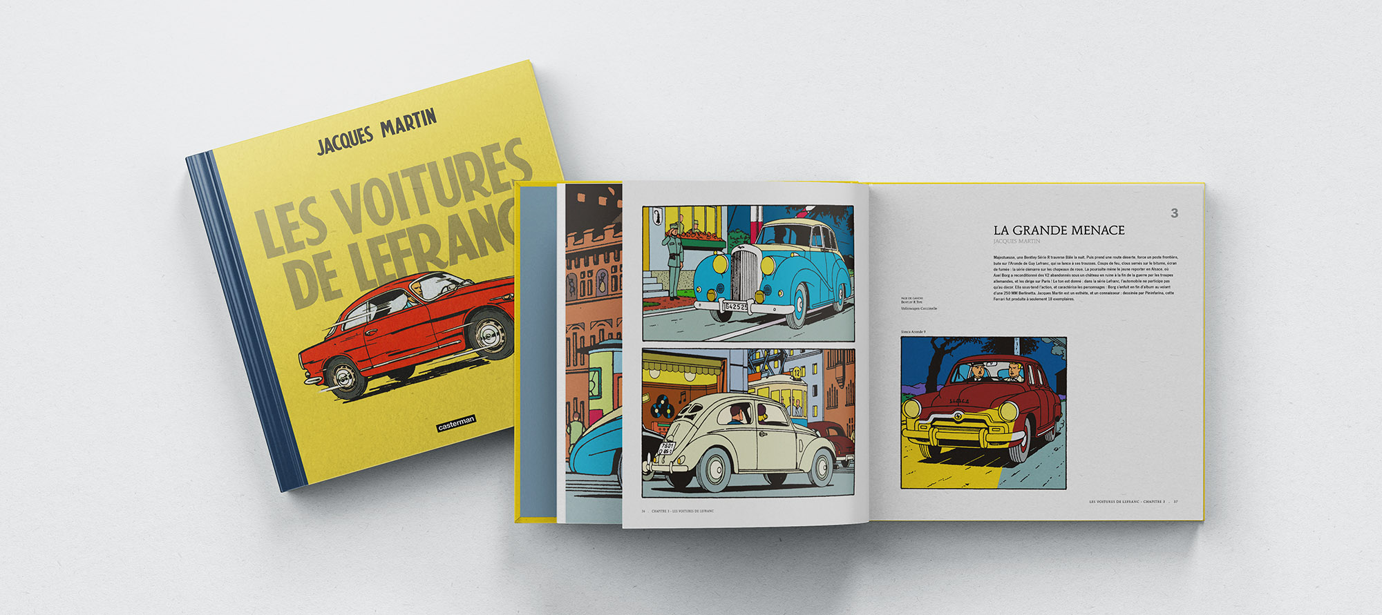 Le voyageur du temps, éditions Casterman